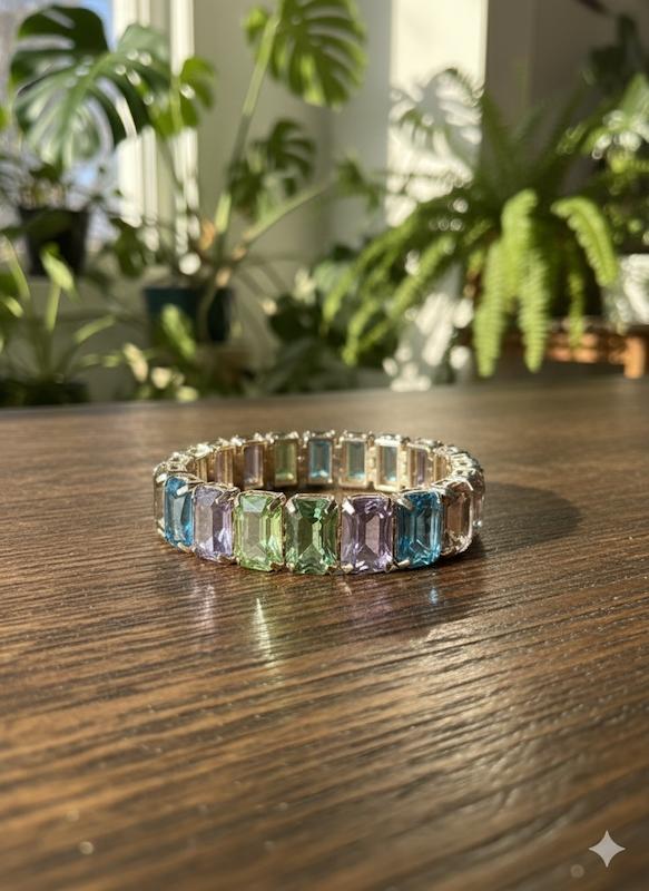 دستبند نگین دار