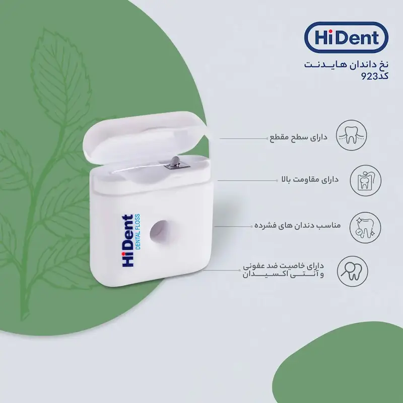 نخ دندان نعنایی هایدنت (50 متر)