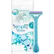 تیغ 2لبه صابون دار Simply Venus ژیلت (4 عددی)
