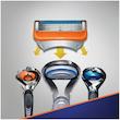تیغ یدک 5 لبه صابون دار Fusion5 ژیلت (4 عدد)