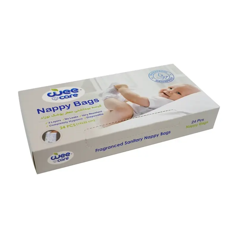 کیسه بهداشتی معطر پوشک وی کر(24 عدد)