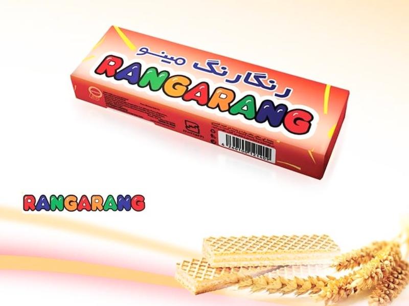 ویفر با لایه کاراملی رنگارنگ مینو (15 گرم)