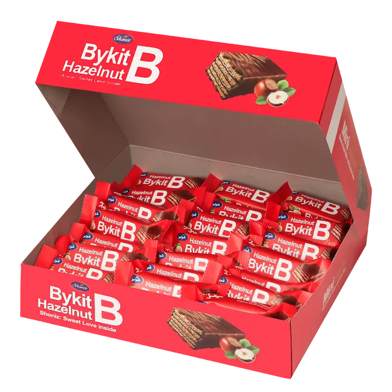 ویفر مینی بایکیت شکلاتی فندقی شونیز (500 گرم)