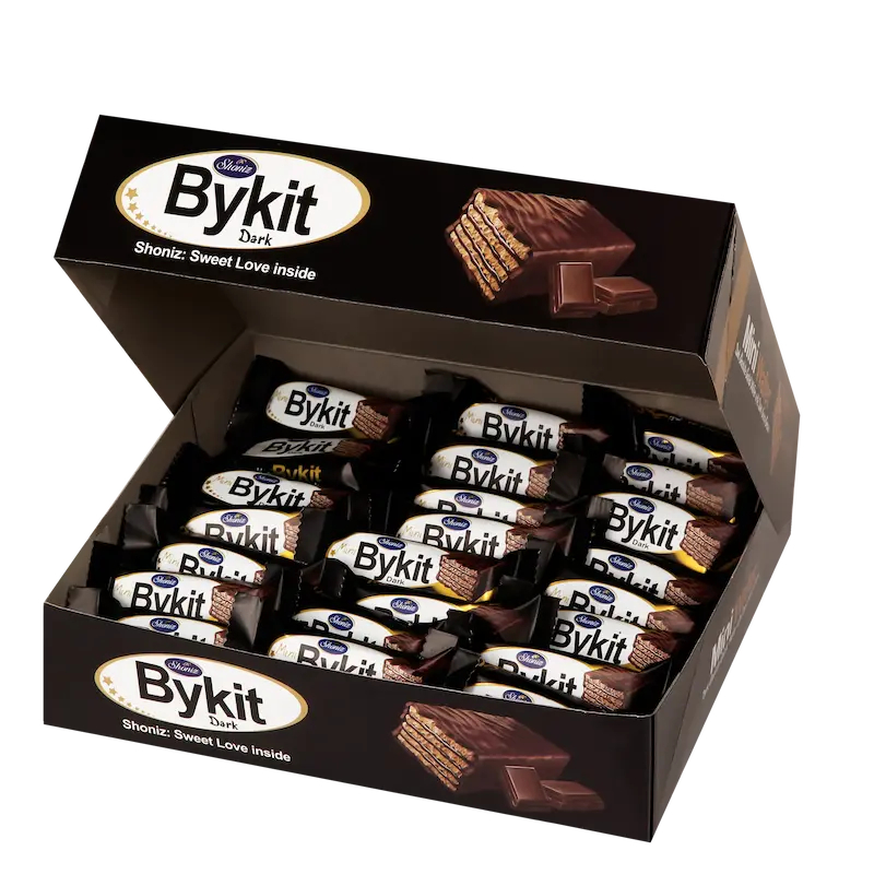 ویفر مینی بایکیت شکلاتی تلخ شونیز (500 گرم)