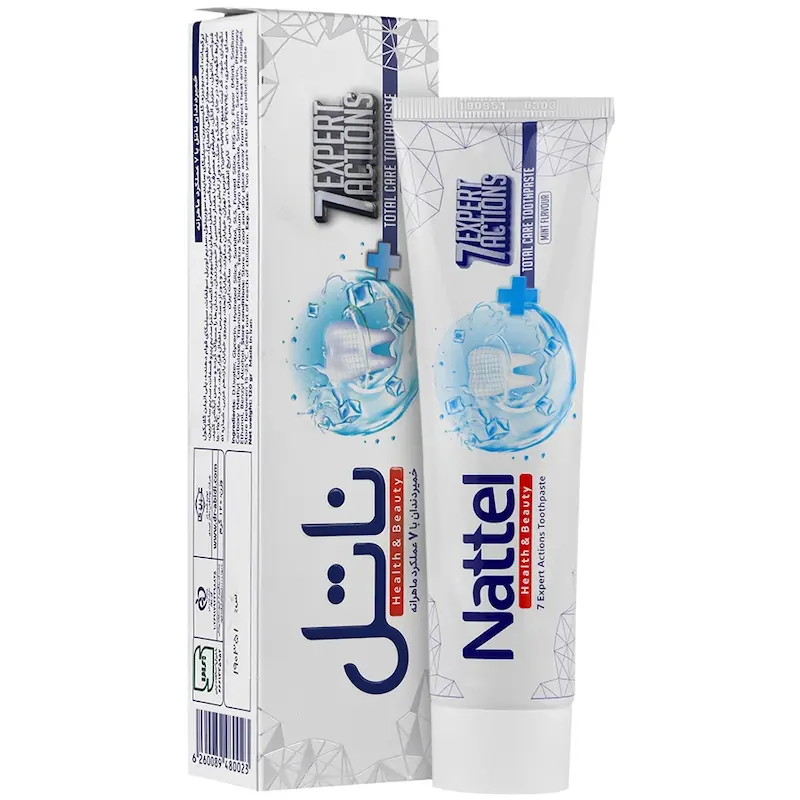 خمیر دندان7 کاره ناتل (120 گرم)