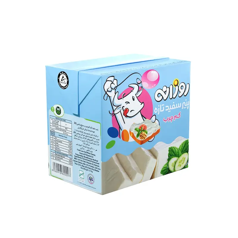 پنیر سفید تازه کم چرب روزانه (510 گرم)