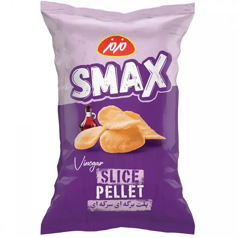 پلت برگه ای سرکه ای مزاسمکس مزمز (45 گرم)