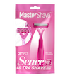 تیغ 2لبه صابون دار Sense3 مستر شیو (3 عددی)