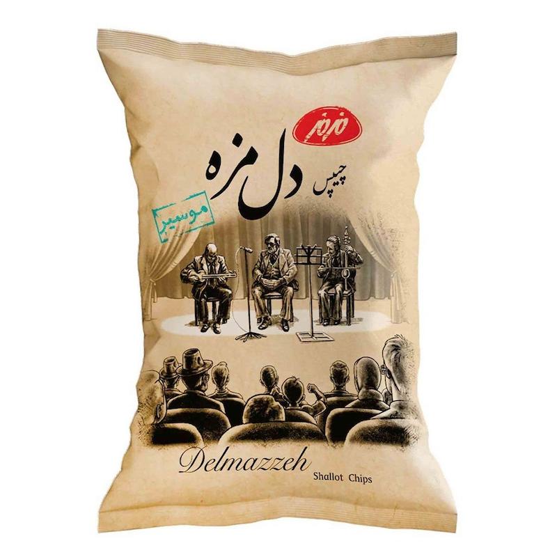 چیپس موسیر دل مزه مزمز (90گرم)