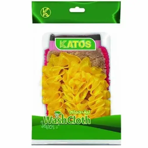 لیف حمام 2 طرفه توری پولیشی کاتوس (1 عدد)