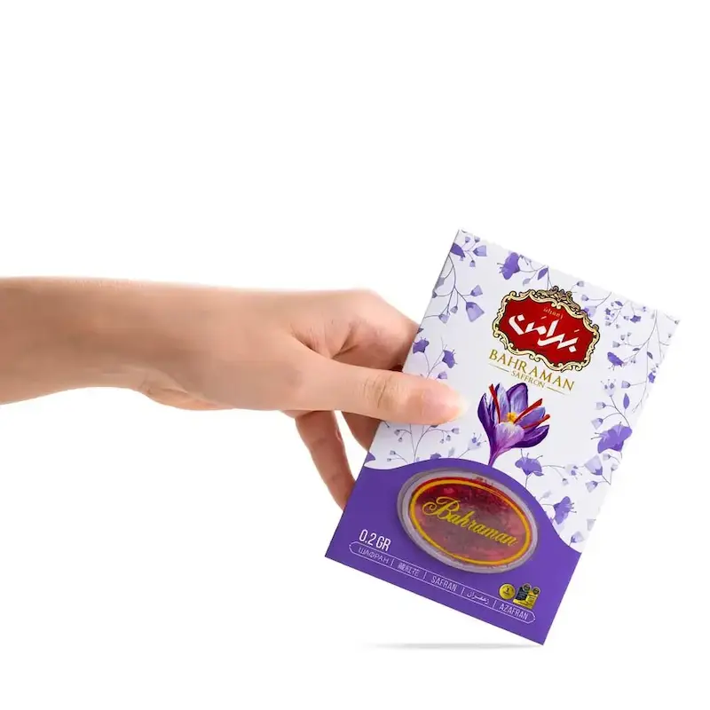 زعفران نگینی وکیوم بهرامن ( 0.2 گرم)