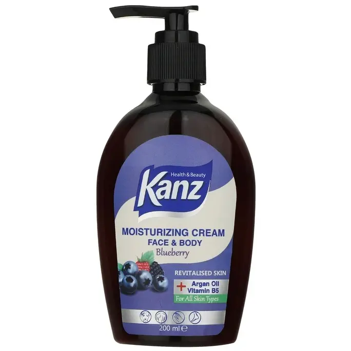 کرم مرطوب‌کننده بلوبری و روغن آرگان کنز (200 گرم)