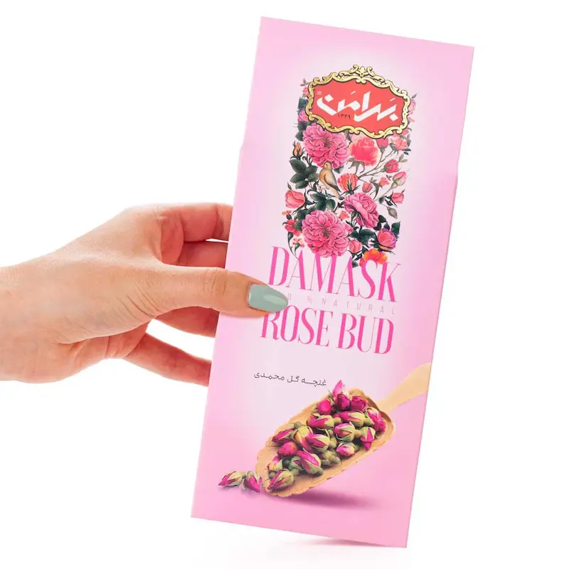 غنچه گل محمدی بهرامن (90 گرم)