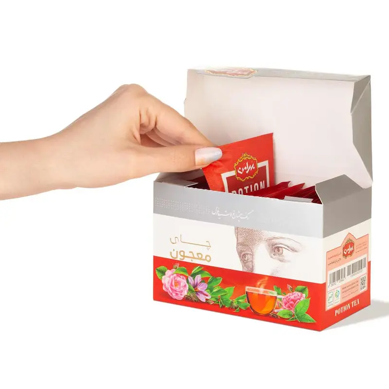 چای کیسه ای معجون بهرامن (25عددی)