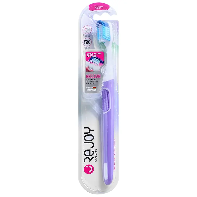 مسواک Reclean با برس نرم زاویه دار ریجوی (1 عدد)