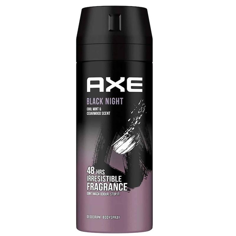 اسپری دئودورانت مردانه Black Night اکس (150 میلی لیتر)