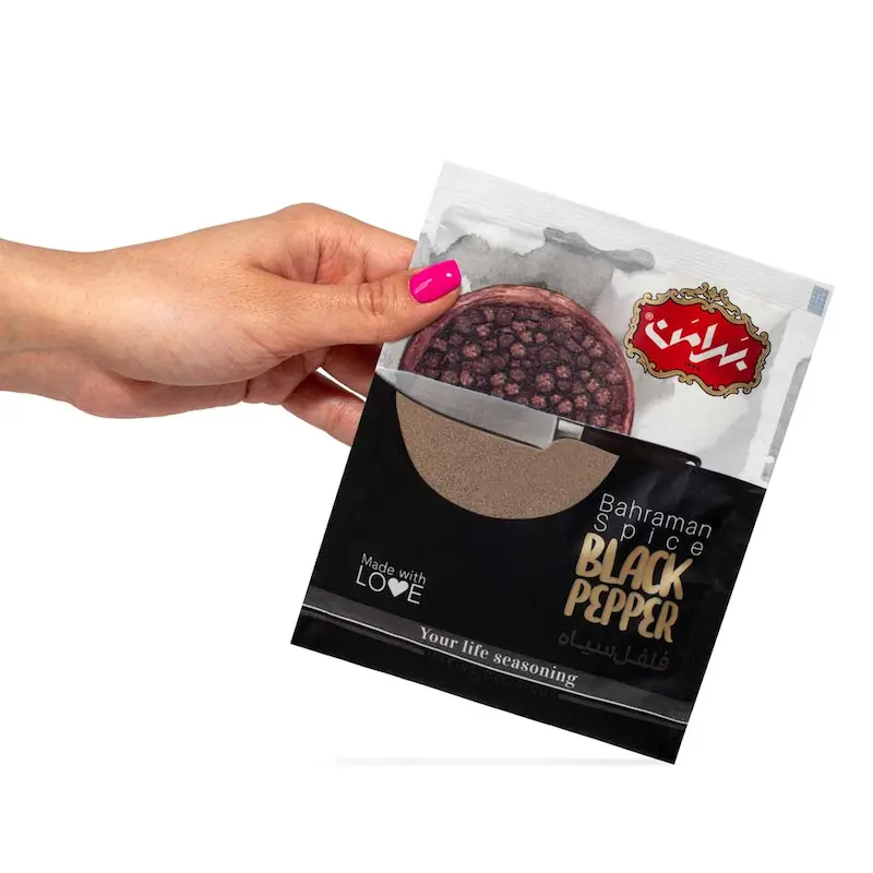 فلفل سیاه پاکتی بهرامن (55گرم)