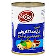 کنسرو مایه ماکارونی و لازانیا با سویا و قارچ روژین (400 گرم)