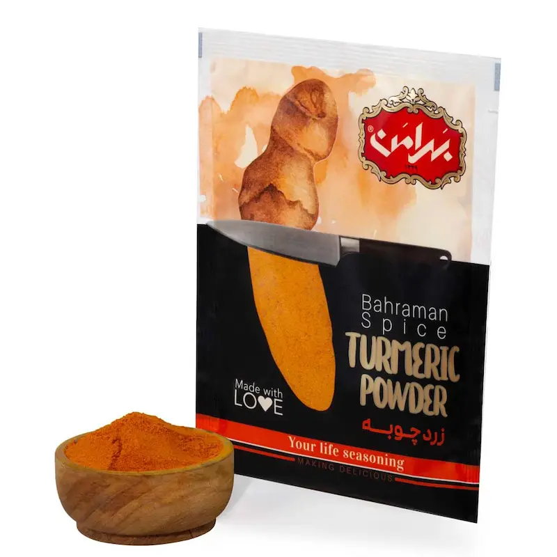 زردچوبه پاکتی بهرامن (75گرم)