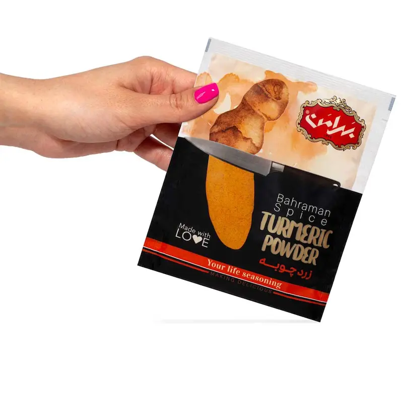 زردچوبه پاکتی بهرامن (75گرم)