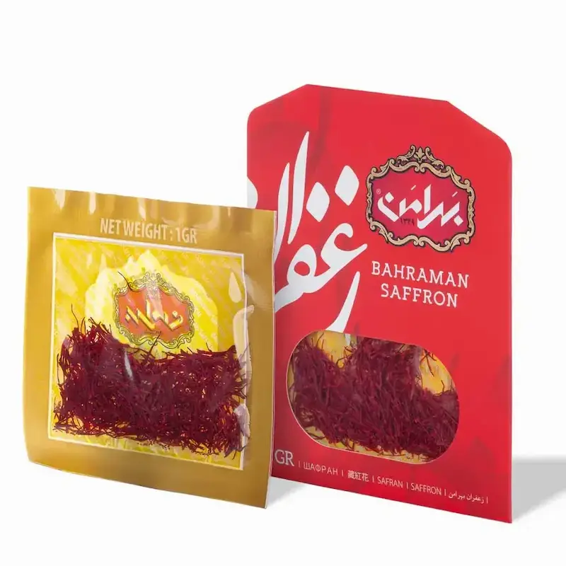 زعفران پاکتی سرگل بهرامن (1 گرم)