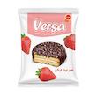 بیسکویت روکش شکلاتی توت فرنگی ورسا مینو (30 گرم)