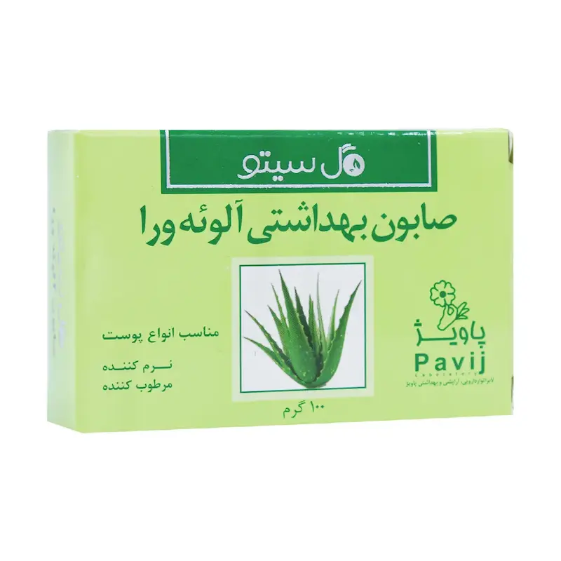 صابون آلوئه ورا گل سیتو (100 گرم)