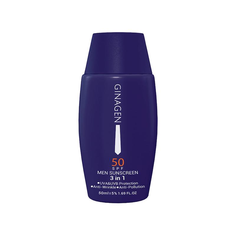 ضدآفتاب آقایان SPF 50 ژیناژن (50 میلی لیتر)