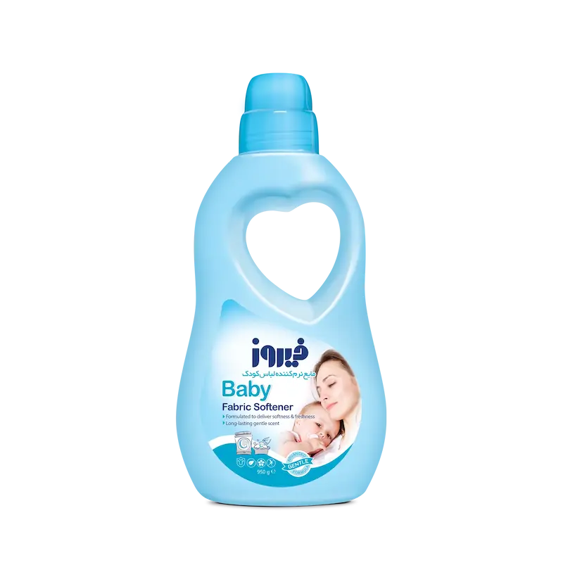 مایع نرم کننده لباس آبی کودک فیروز (950 گرم)