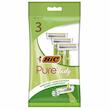 تیغ 3لبه صابون دار Pure Lady بیک (3 عددی)