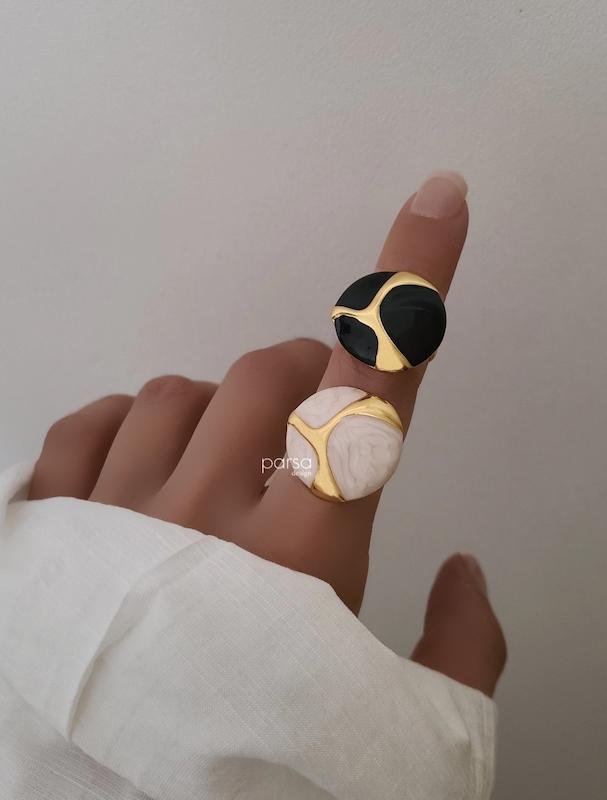 انگشتر میناکاری 