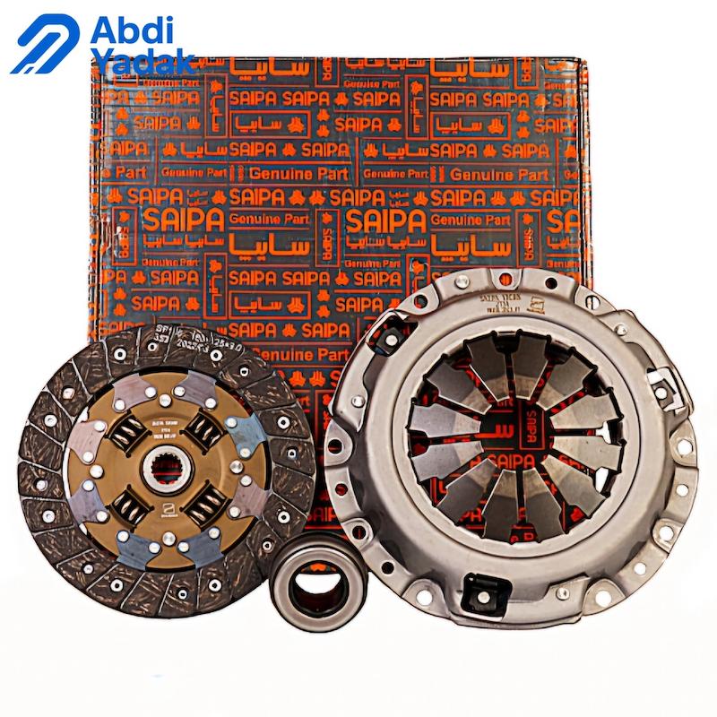 کیت کلاچ دیسک و صفحه و بلبرینگ کلاچ(۲۰۰میلی متر) شرکتی سایپا مناسب تیبا