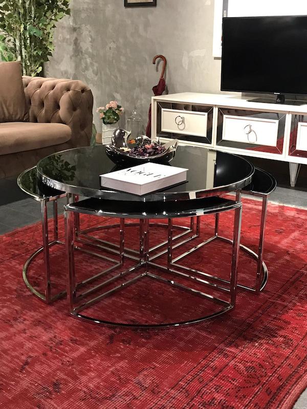 جلو مبلی استیل کم جا