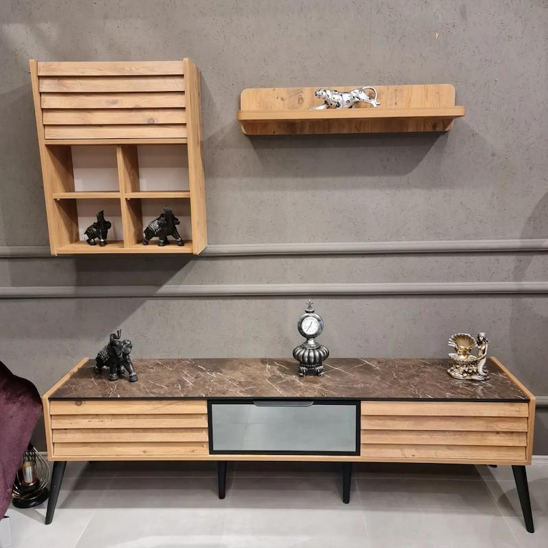 میز تلویزیون مدل رومانی 