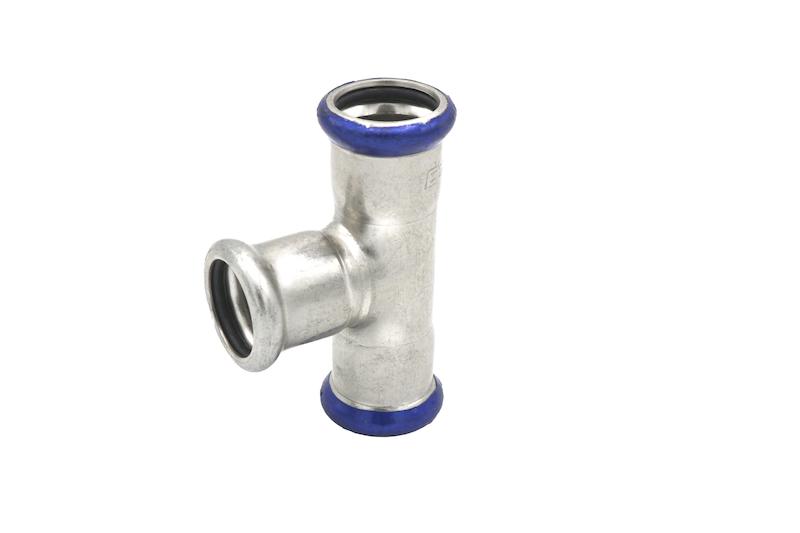 سه راه پرسی فشار قوی استیل سایز 22