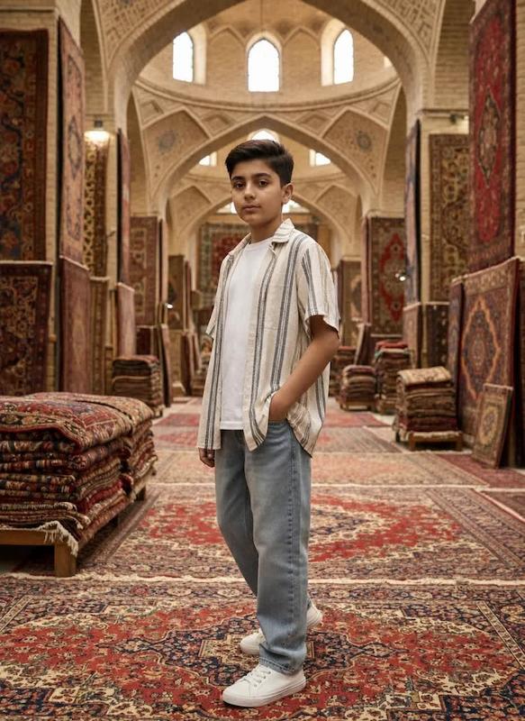 پیراهن تک پسرانه 👦