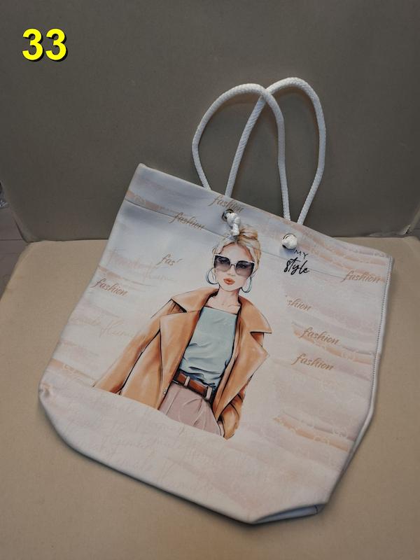 کیف ساحلی دسته طنابی 👜✨                                  