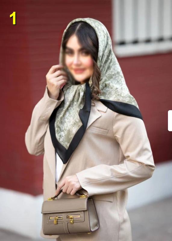 روسری نخی سی‌اِی دوردوخت ✨