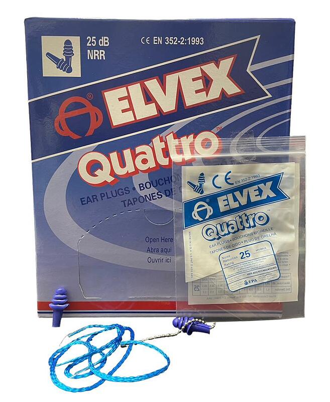 توگوشی الوکس اصلی چهار پله گوش گیر الوکس 4 پله (ELVEX) 50 عددی