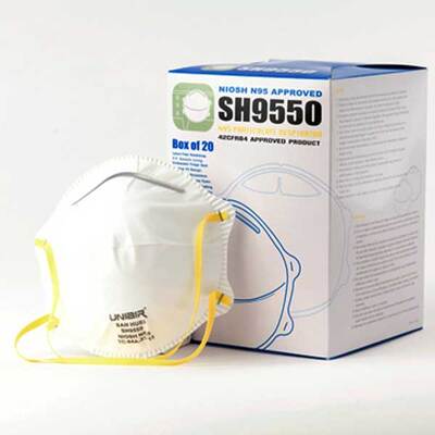 ماسک تنفسی دو لایه ان95 مدل N95 SH9550