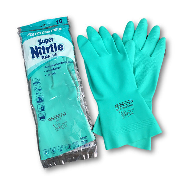 دستکش ضد حلال سوپر نیتریل Super Nitrile Solvent Resistant Gloves دستکش ضد اسید