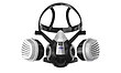 پایه ماسک و ۲ عدد فیلتر ۴ حالته ماسک نیم صورت دراگر X – PLORE 3500