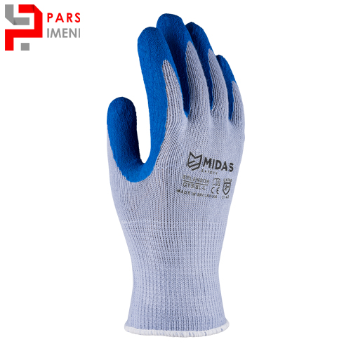 دستکش لاتکس MIDAS مدل Splendor-GYS / BL-XL