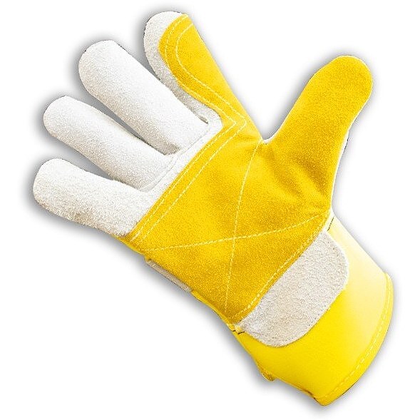 دستکش کف دوبل پاکستانی چرمی ا WELDING GLOVES