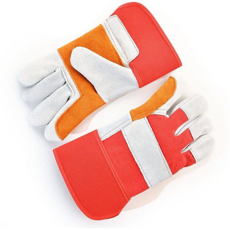 دستکش جوشکاری کف دوبل پاکستانی  Welding gloves