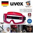 عینک ایمنی ضد اسید uvex مدل ultravision wide-vision