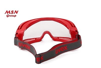 عینک ایمنی ضد اسید uvex مدل ultravision wide-vision