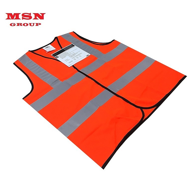 کاربرد جلیقه شبرنگ دار ترافیکی Condor نارنجی Application of Condor orange traffic reflective vest with original trim 120 grams با شبرنگ تری ام اصلی 120 گرمی