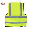 جلیقه ایمنی شبرنگ دار فسفری راهنمایی ترافیکی 4 خط Traffic safety vest with phosphorescent markings