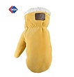 دستکش ضد سرما و قابل استفاده سرخانه چرم طبیعی و پشم اصلی شتر West Lamont gloves  ا 5 انگشت